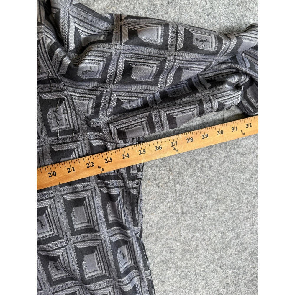 Robert Graham Feeling Good Shirt Mens XL Gray Ltd. Ed. Embroidered 111 of 626 - Picture 10 of 13